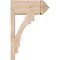 Ekena Millwork Merced Arts & Crafts Smooth Outlooker, Douglas Fir, 7 1/2"W x 16"D x 24"H OUT08X16X24MRC03SDF - alternate 3